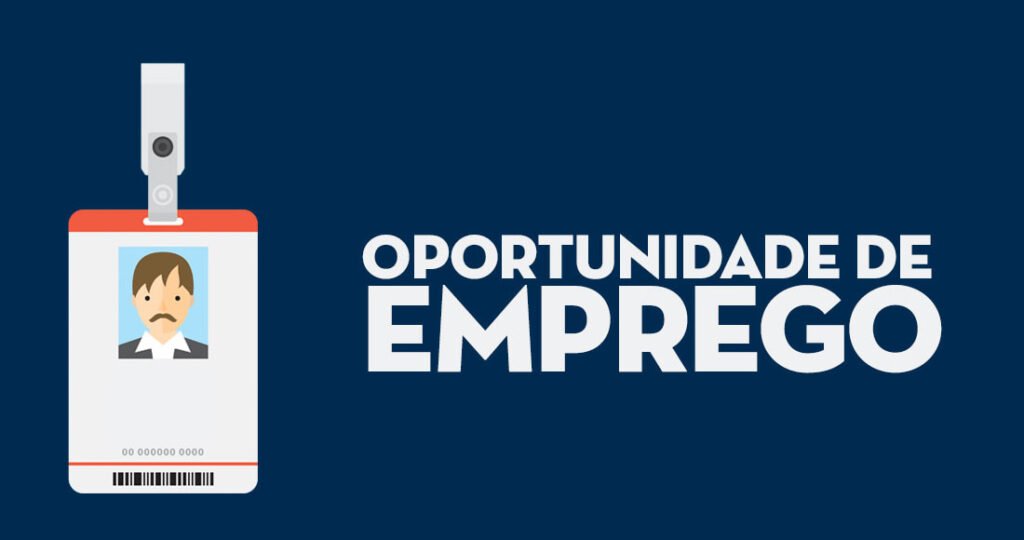 Banner de divulgação de vagas de emprego
