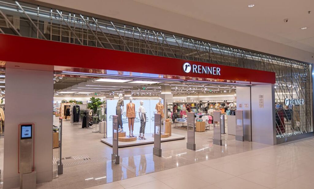 Imagem de fachada de loja em shopping das
Lojas Renner