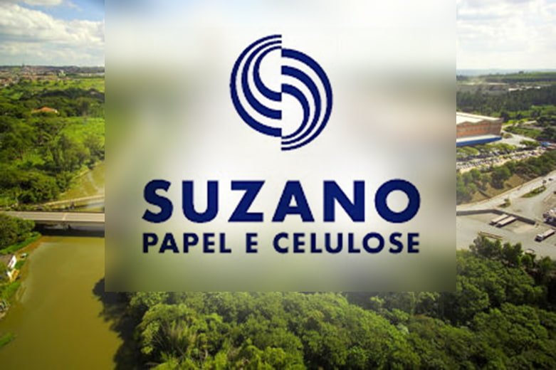 Logo da grande empresa Suzano Papel e Celulose