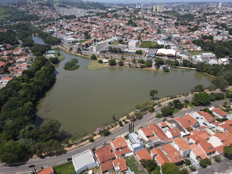 Imagem aérea do CLT Valinhos