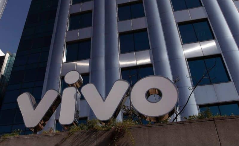 Fachada de unidade da empresa Vivo