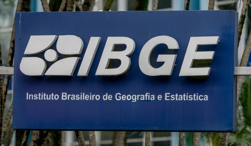 Imagem da fachada do IBGE