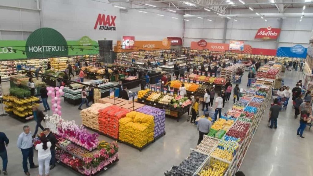 Imagem de uma loja da rede Max Atacadista