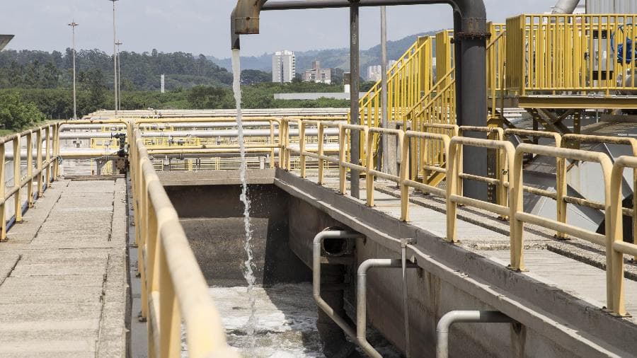 Imagem da Sabesp, que vai aumentar a conta de água
