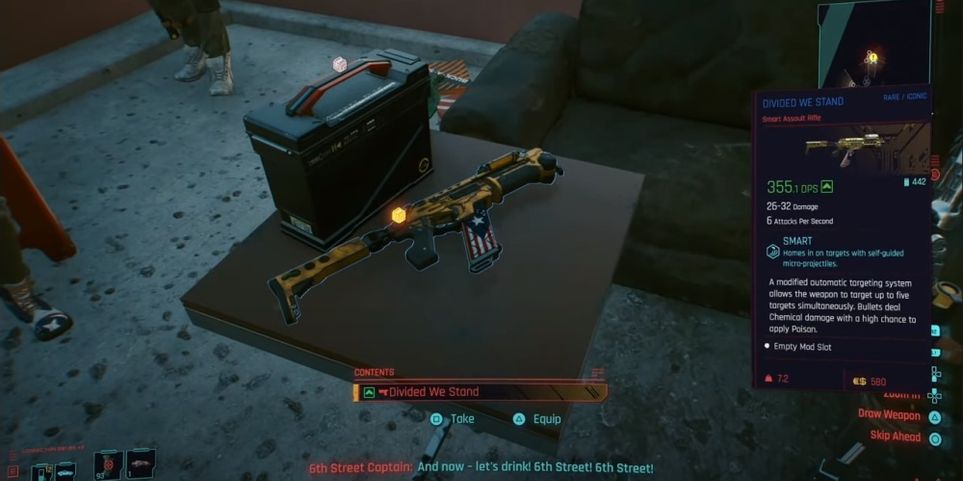 Cyberpunk 2077 Stand On Table