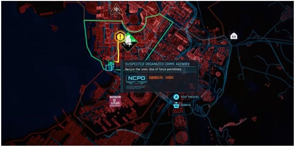 Cyberpunk 2077 Location of The Yinglong