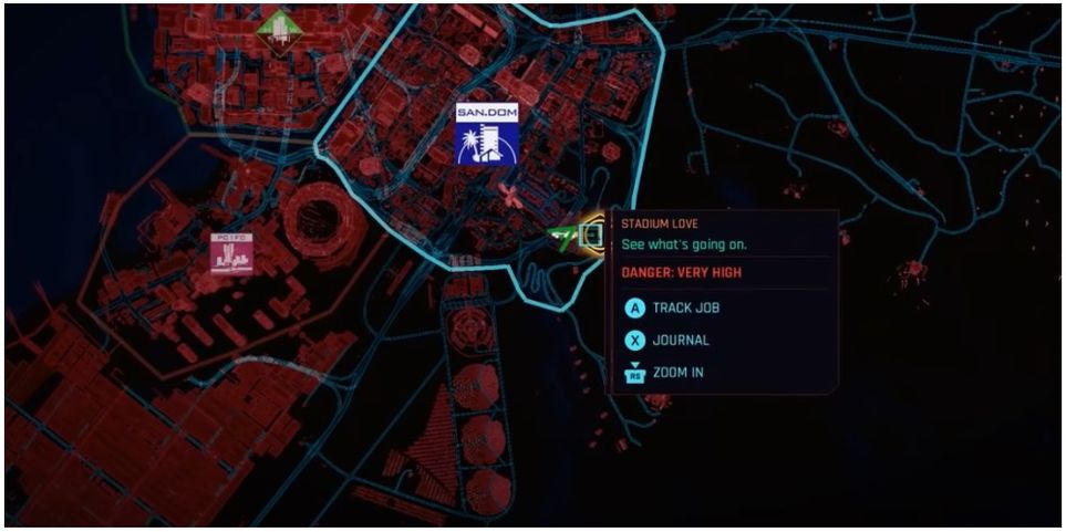 Cyberpunk 2077 Stadium