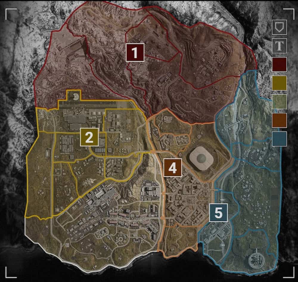 mapa call of duty warzone verdansk