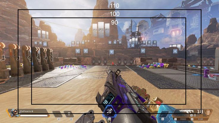 Apex Legends FOV 90 a 110