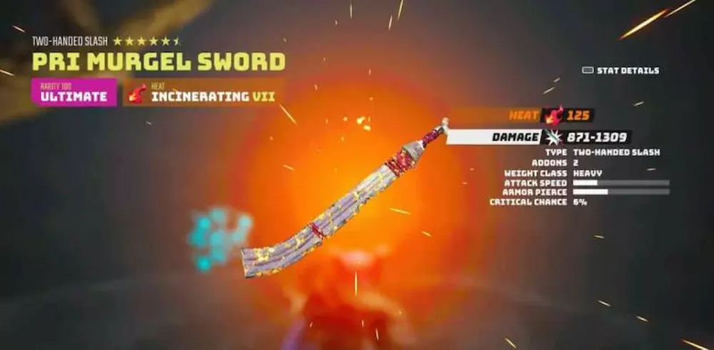 Biomutant Pri Murgel Sword