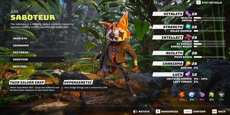 BiomutantA Saboteur