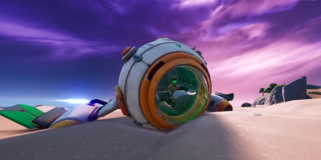 Fortnite Espaçonave de Aliens
