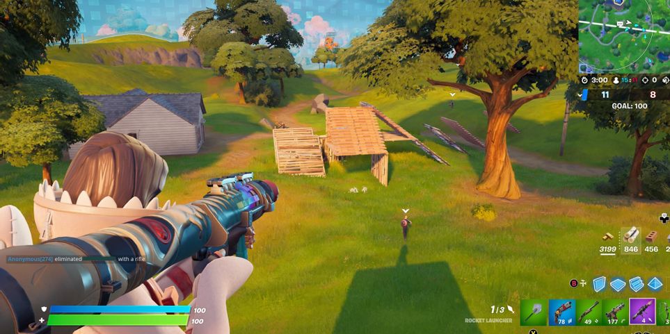 explosive damage fortnite