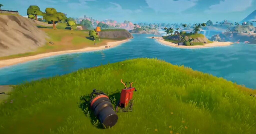 Localização do farol de Lockie Fortnite