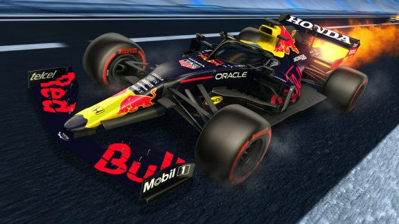 rocket league formula 1 redbull