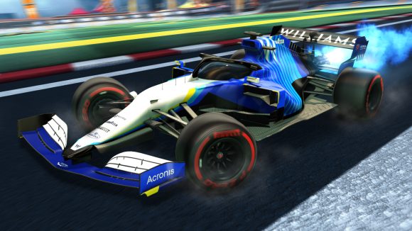 rocket league formula 1 williams
