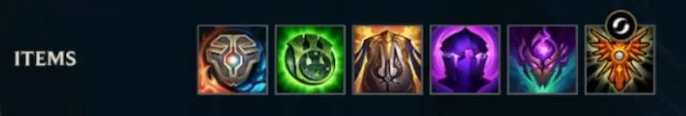 wild rift leona itens