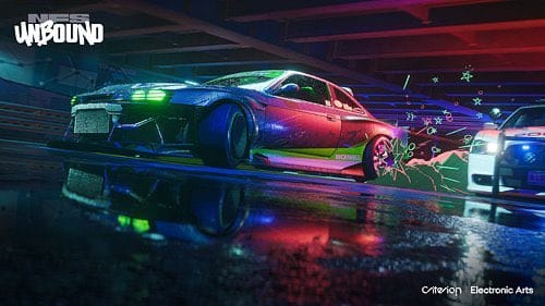 need for speed unbound captura de tela do novo jogo da franquia