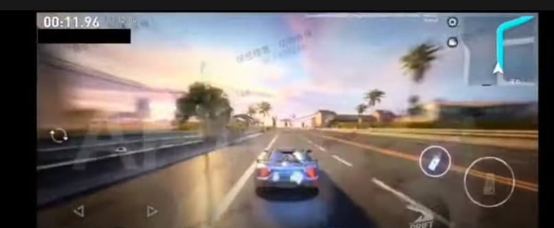 imagem reprodução de Need for Speed Mobile