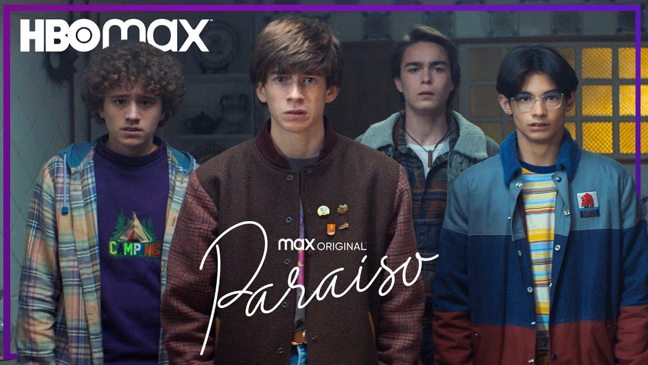 Banner promocional com os personagens da série espanhola Paraíso, uma produção HBO Max Original