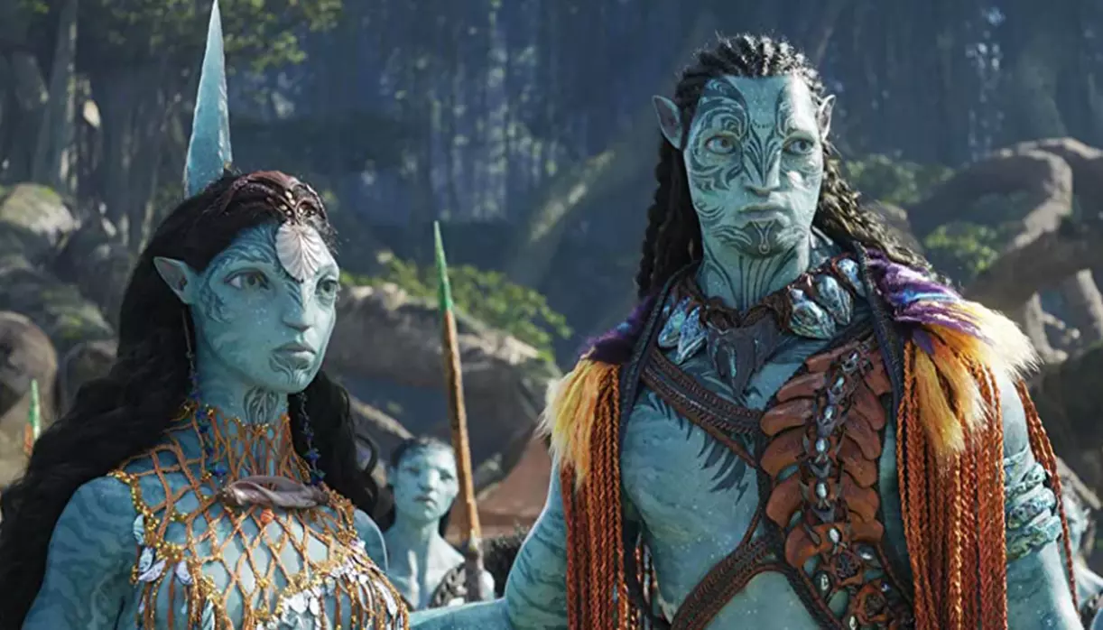 Imagem povo Na'vi que vive perto dos mares