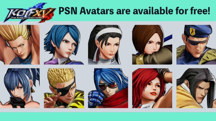 Avatares gratuitos de The King of Fighters XV