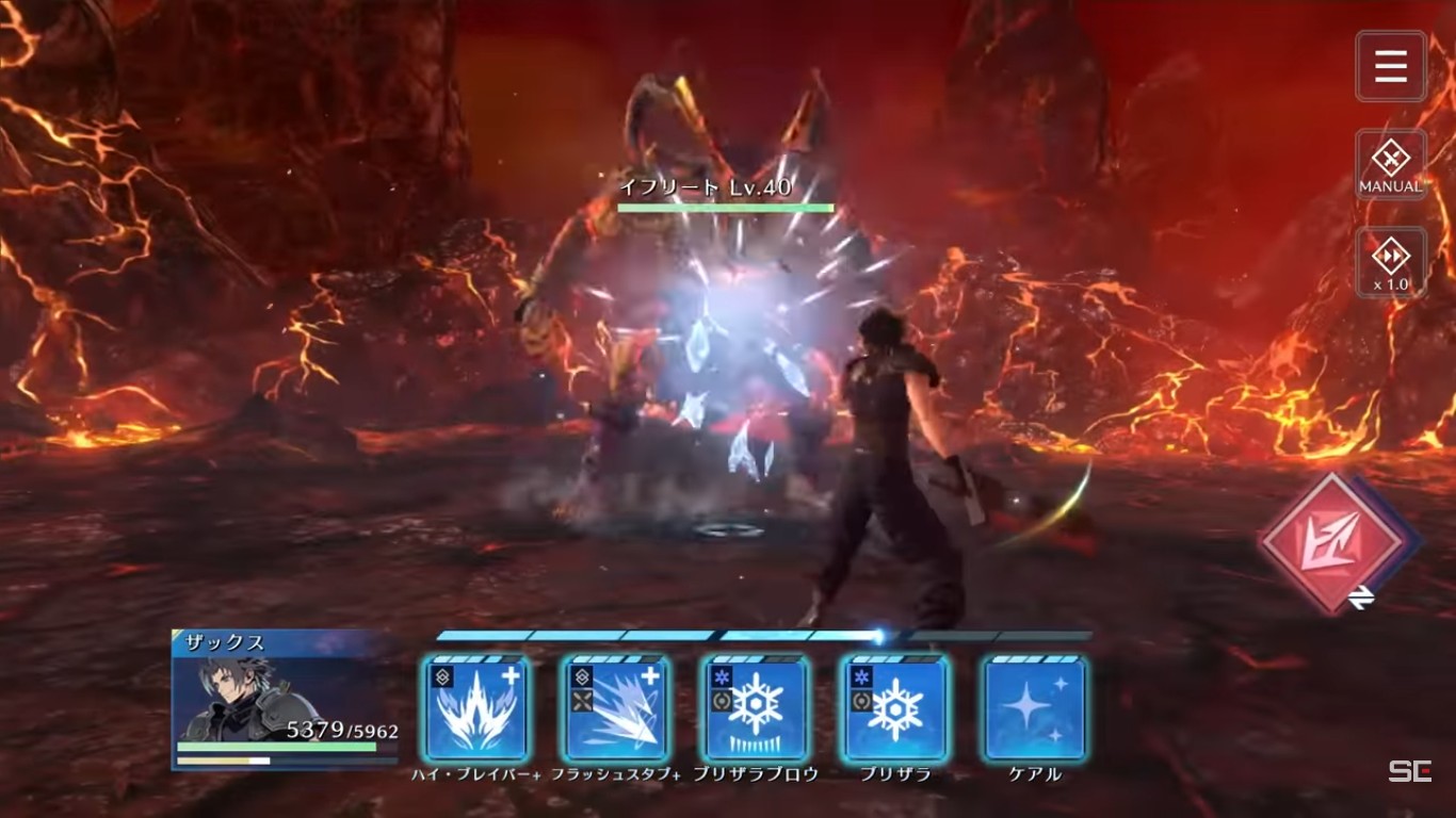 Jogabilidade Final Fantasy VII: Ever Crisis