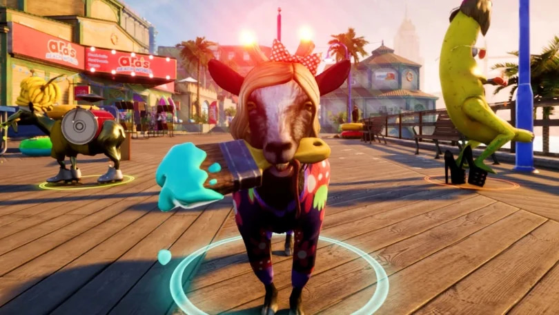 Comemorações de fim de ano do jogo Goat Simulator