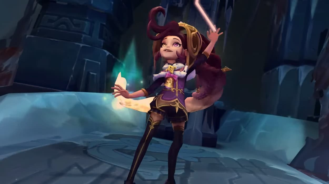 Captura de tela personagem League of Legends