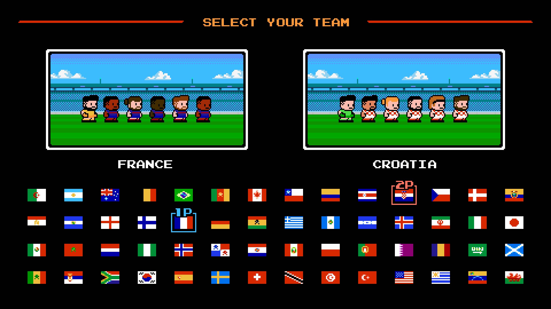 Imagem reprodução de XP Soccer, em que recriaram a jogada de Messi.