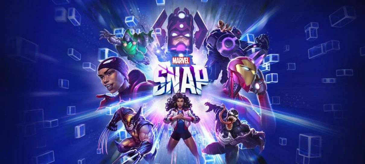 Banner de divulgação do jogo Marvel Snap