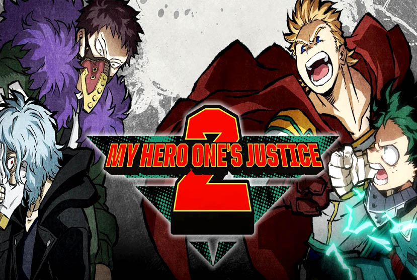 Banner de divulgação do jogo My Hero One's Justice 2, baseado no manga de Boku no Hero Academia