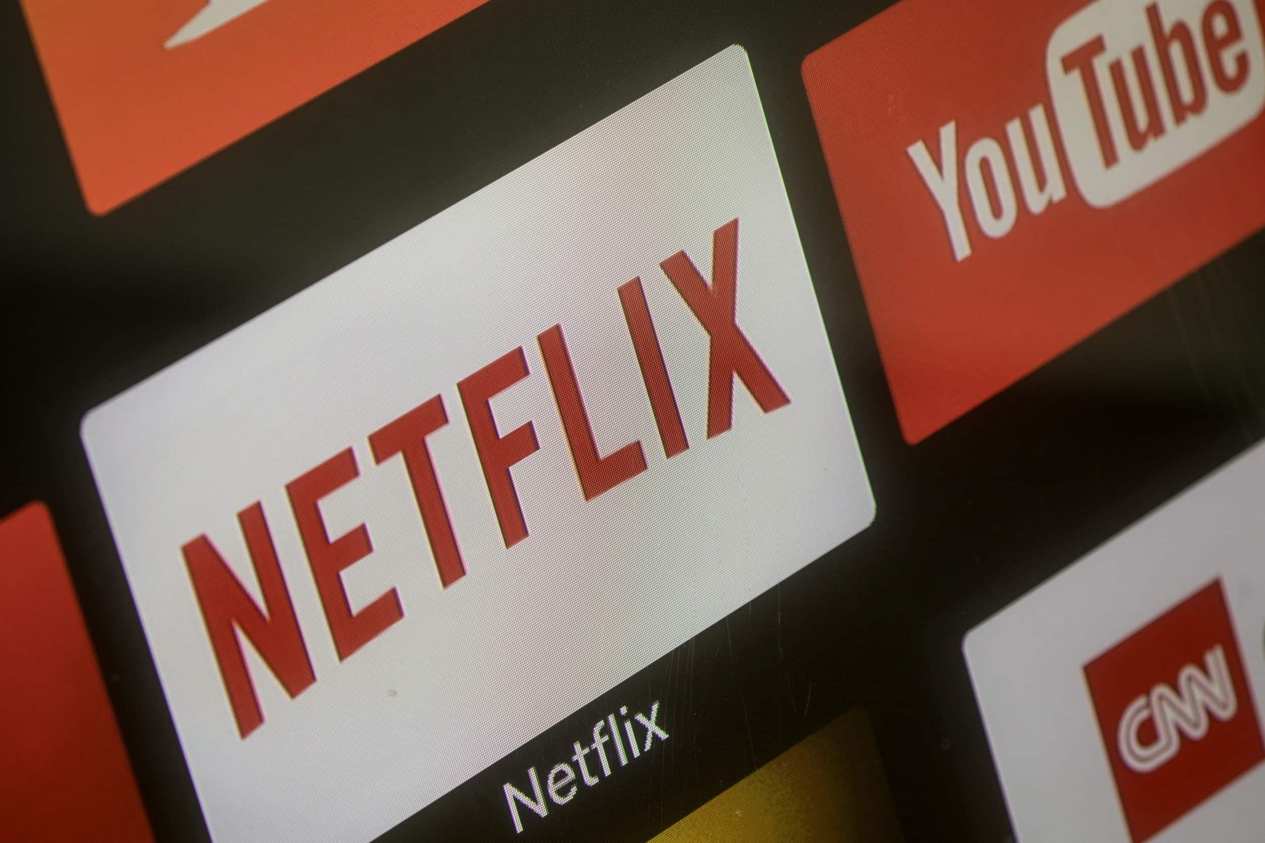 Imagem reprodução do logo da netflix
