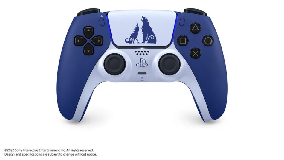 Imagem divulgação Sony PlayStation DualSense versão especial God of War Ragnarok