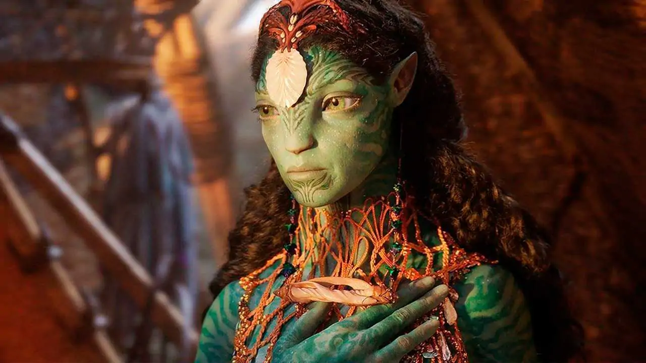 Imagem mostrando personagem de Avatar 2: O Caminho da Água