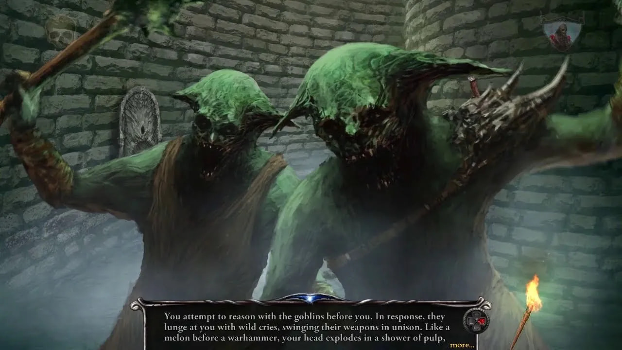 cena do game Shadowgate