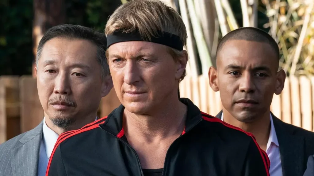 Imagem de William Zabka, personagem de Cobra Kai.