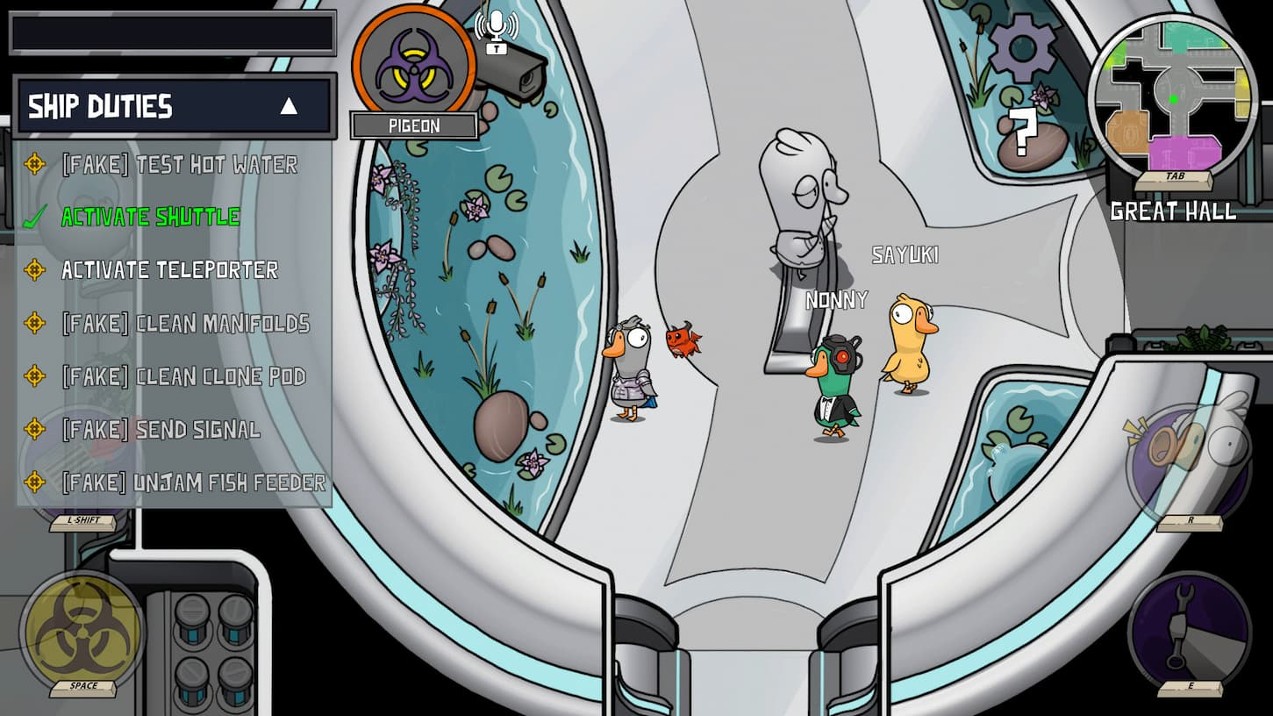 Jogo estilo Among Us, Goose Goose Duck
