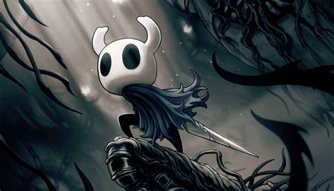 Banner de divulgação de Hollow Knight