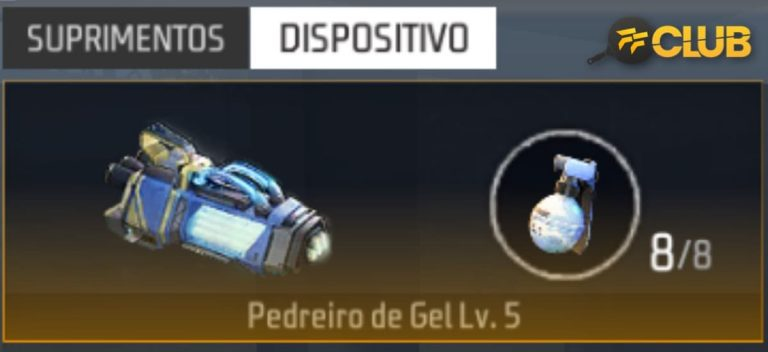 Item Pedreiro de Gel Free Fire