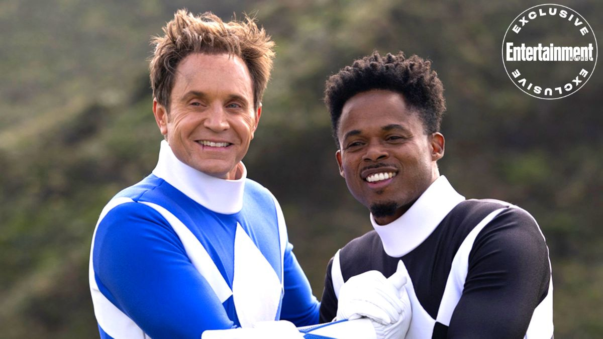 Power Rangers azul e preto especial netflix