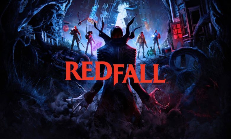 Banner de divulgação do jogo Redfall