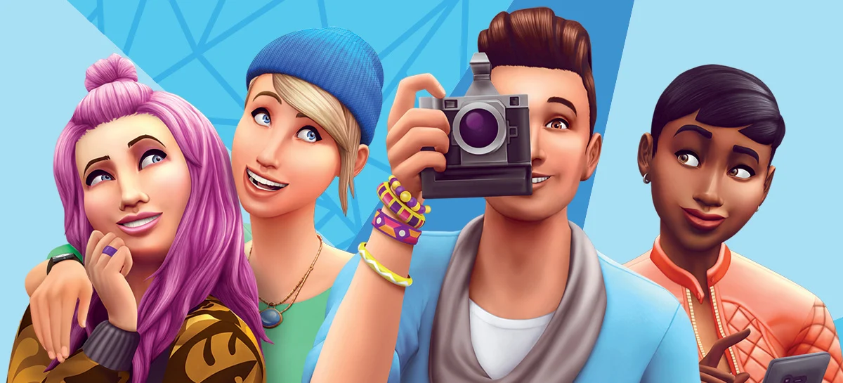 Banner de divulgação The Sims 4