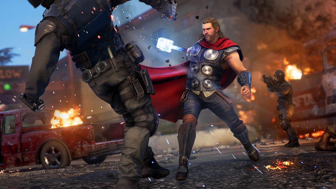 Thor em Marvel's Avengers