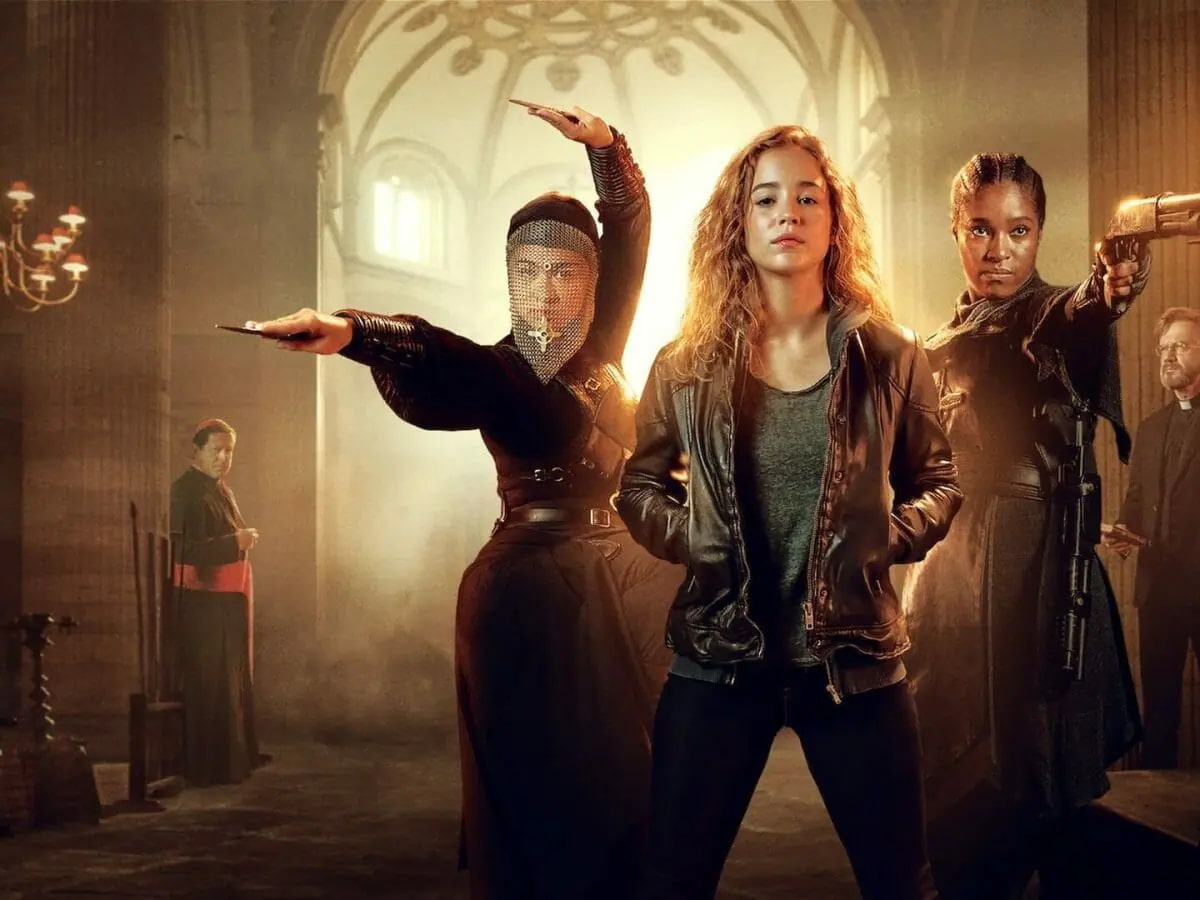 Imagem da série Warrior Nun que pode ir para a AppleTV+