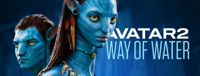 Imagem reprodução do filme Avatar: O Caminho d'Água, que estreou em novembro de 2022.