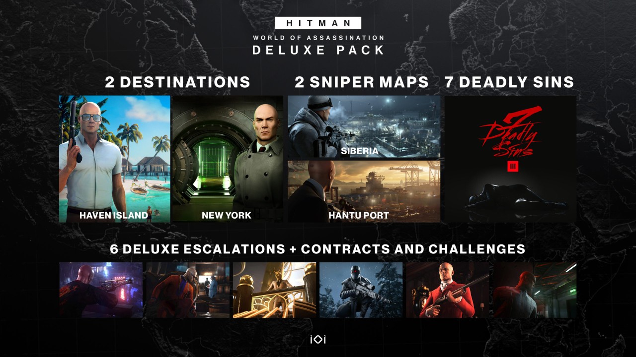 Divulgação de Hitman World of Assassination Deluxe Edition