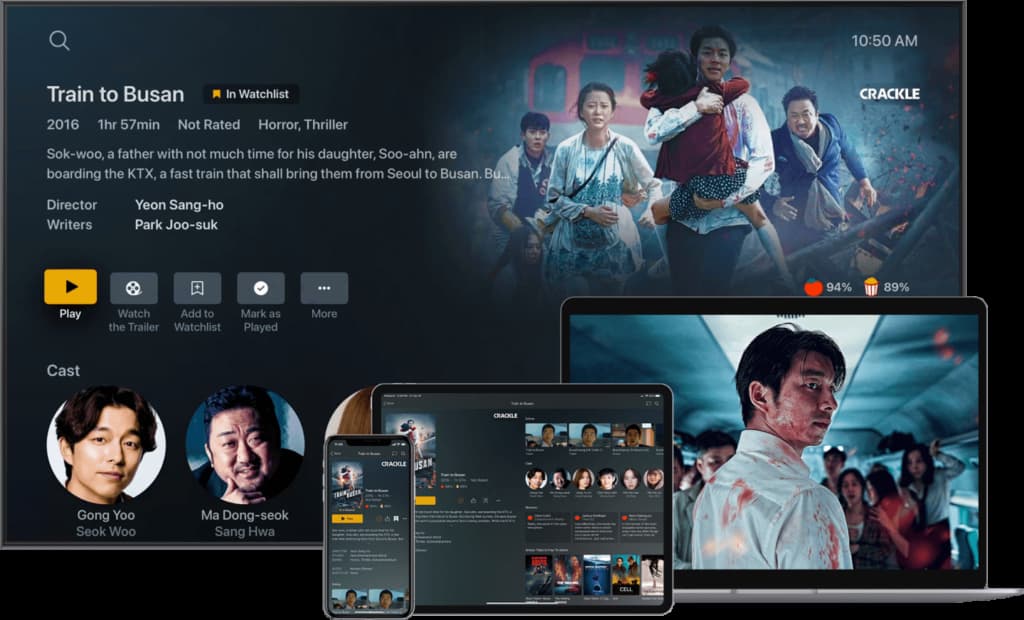 Imagem reprodução do serviço de streaming Plex.