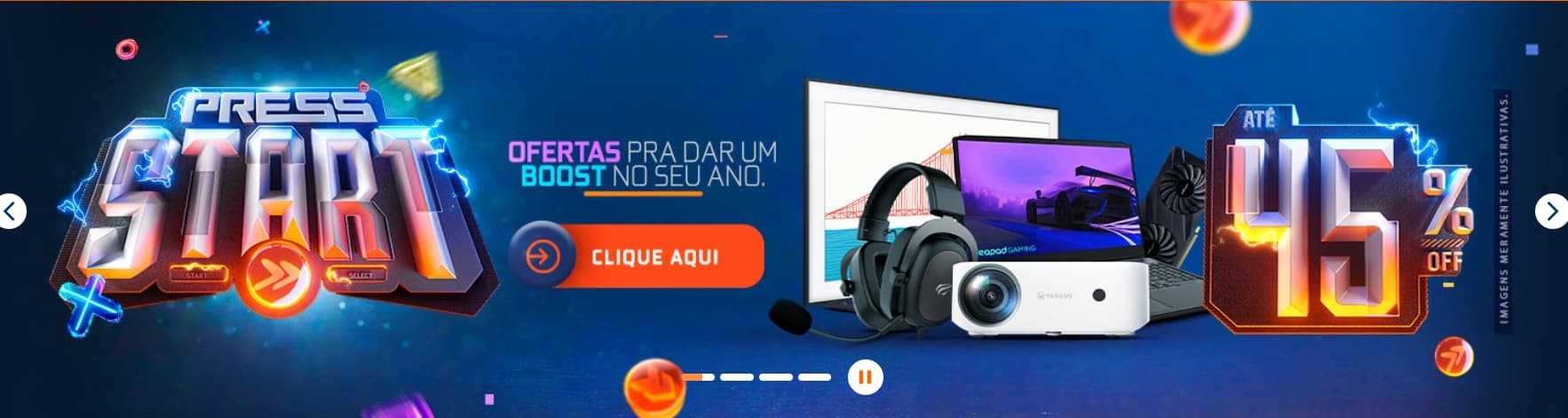Imagem da promoção da Kabum