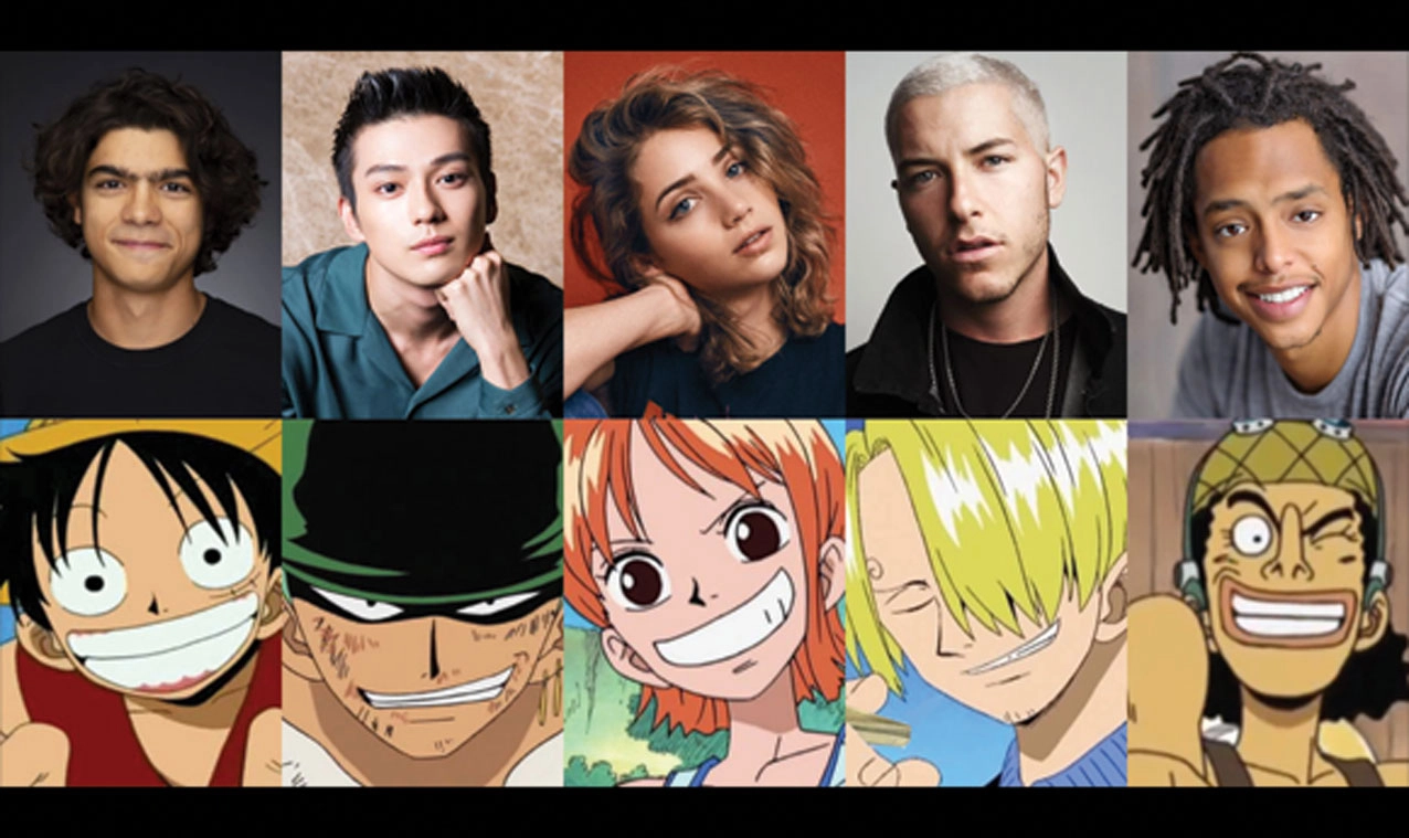 Imagem de elenco de One Piece live-action